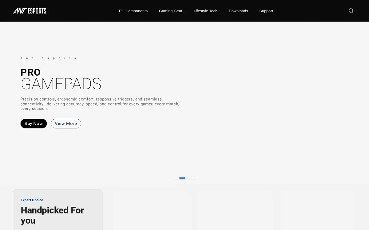 ANT Sports desktop website - ANT Sports – Gaming Hardware Ecommerce Platform - Subscriptions Community ANT Sports desktop website - ANT Sports – Gaming Hardware Ecommerce Platform - Subscriptions Community