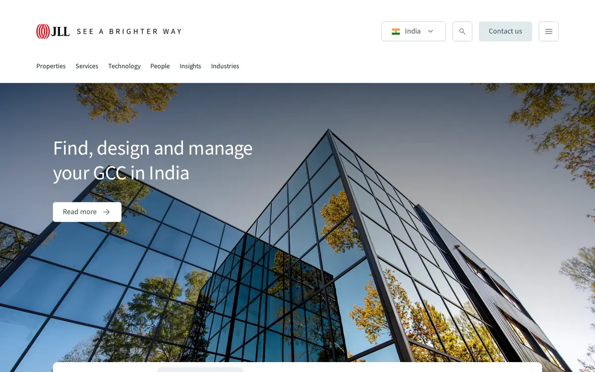 JLL India desktop website - JLL India – Digital Website Experience - Subscriptions Community JLL India desktop website - JLL India – Digital Website Experience - Subscriptions Community