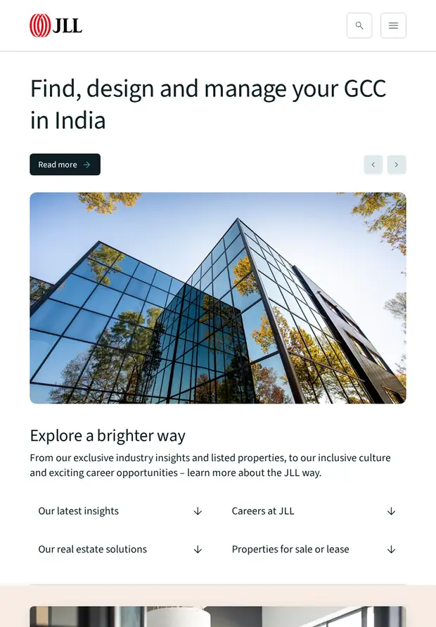 JLL India tablet website - JLL India – Digital Website Experience - Subscriptions Community JLL India tablet website - JLL India – Digital Website Experience - Subscriptions Community