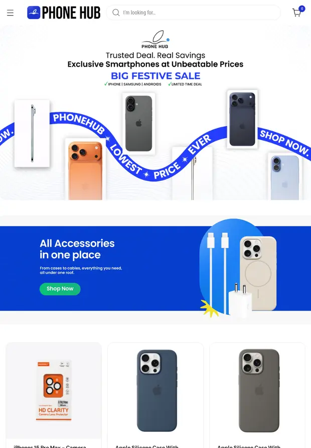 Phone Hub tablet website - Phone Hub – Mobile Ecommerce Store - Subscriptions Community Phone Hub tablet website - Phone Hub – Mobile Ecommerce Store - Subscriptions Community